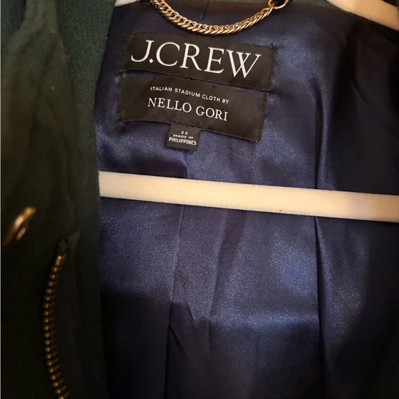 Chateau parka in Italian stadium-cloth wool (J Crew) Sz 22 - Picture 3 of 7